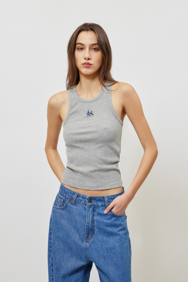 SIENNA TANK TOP - GREY