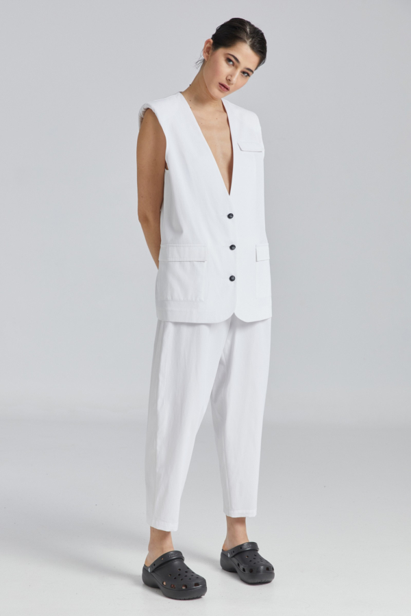 EU PANTS-WHITE