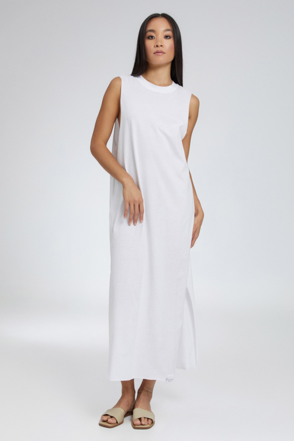 ATTINA LONG DRESS - WHITE
