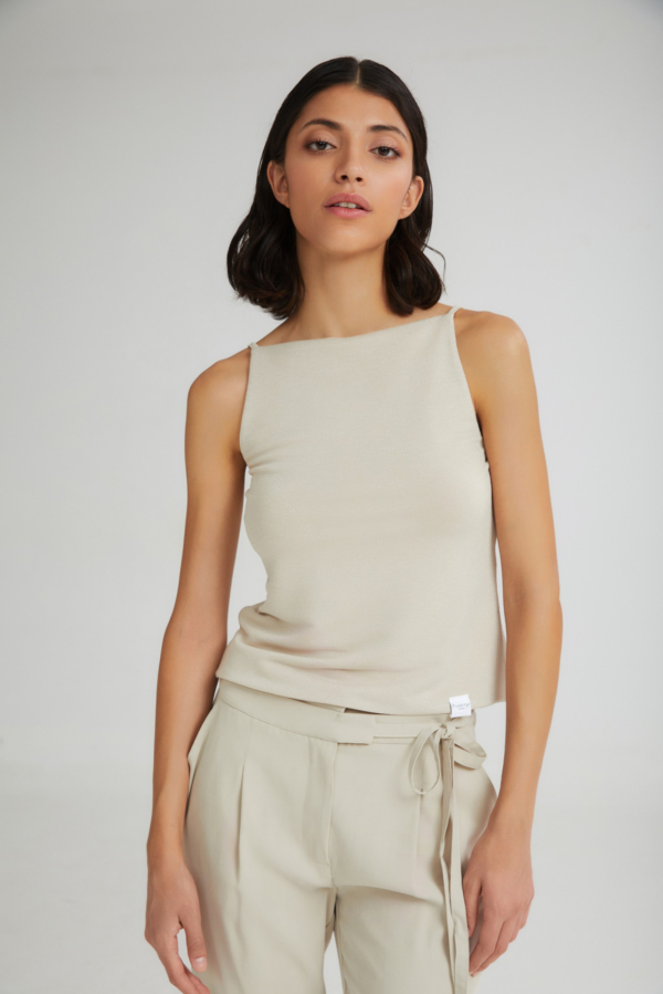 THE POPSICLE ESSENTIAL TOP - VANILLA 