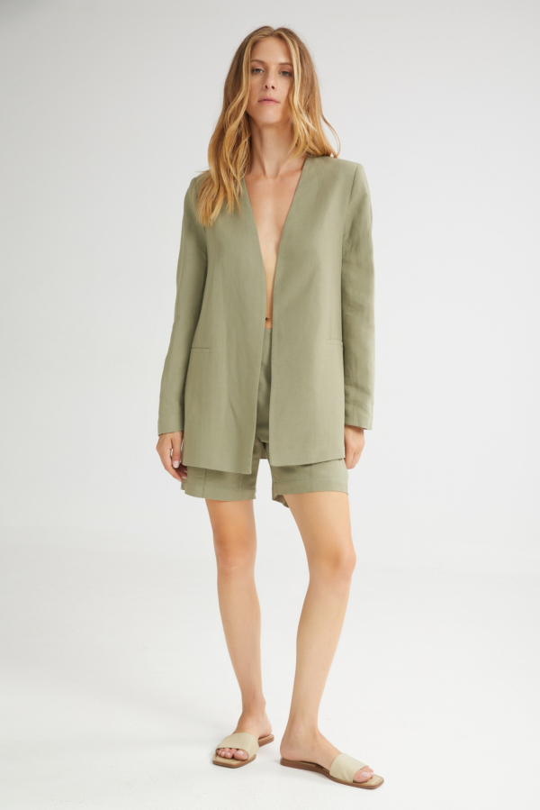 THE GELATO BLAZER - KHAKI
