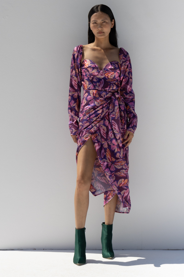 DIANA BUTTERFLY DRESS
