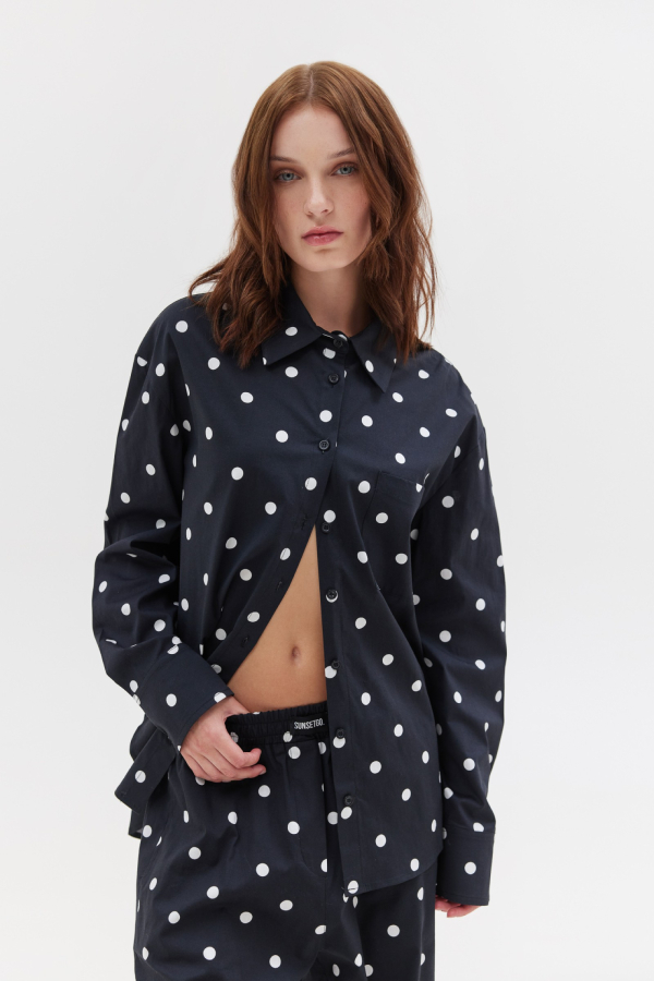 AGNES SHIRT - POLKA DOTS 