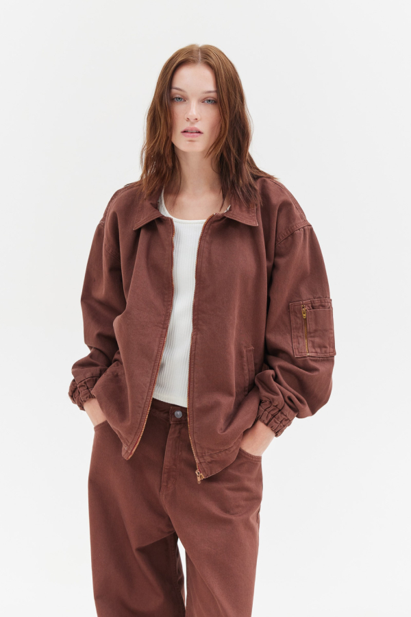 DANIELA JEAN JACKET - BROWN