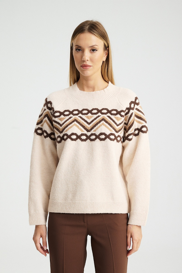 VITOW SWEATER - VANILLA