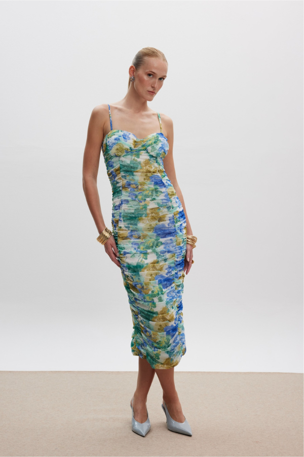 STEPHANIA MESH DRESS
