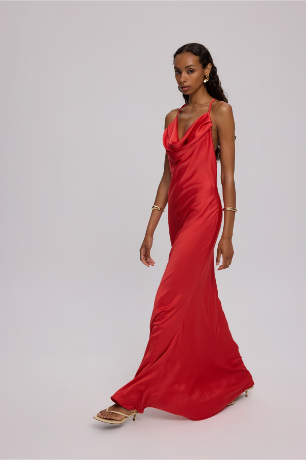 EFFIE DRESS RED