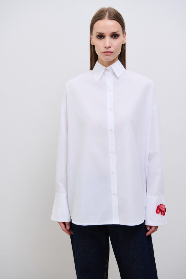 BLOOM SHIRT - WHITE