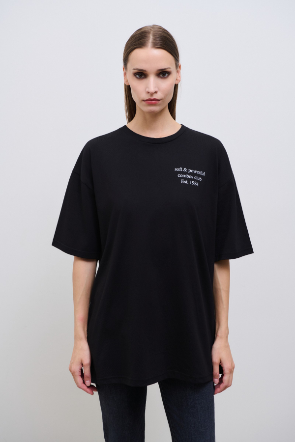 ELENA T-SHIRT - BLACK