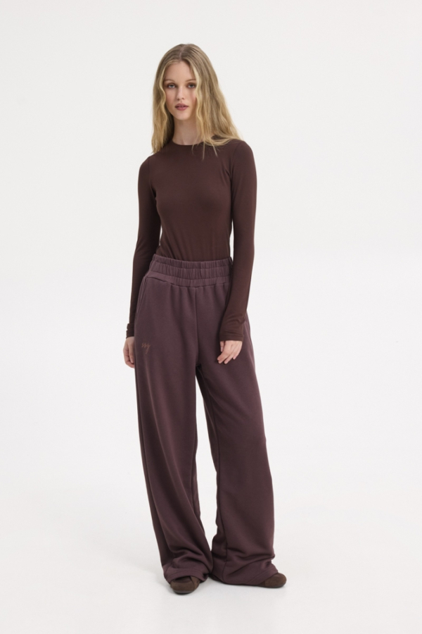 ZEN SWEATPANTS - BROWN